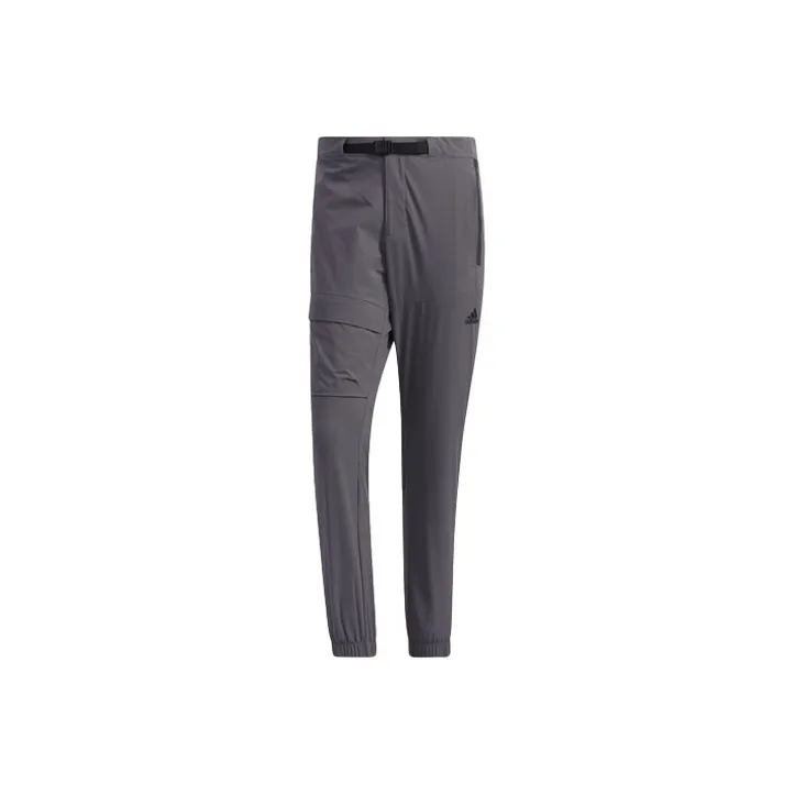 Adidas Knitted Sweatpants Men Light Gray-0