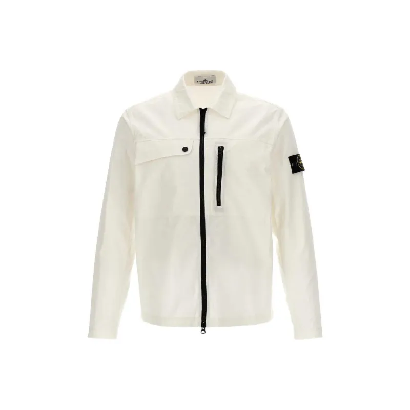 STONE ISLAND SS24 Jackets & Coats Men's White-0