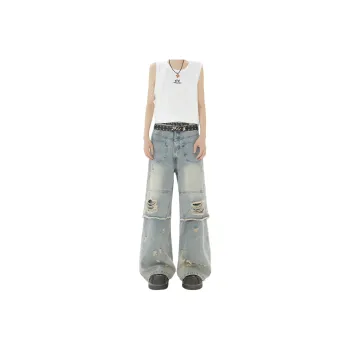 FA2LO Jeans Unisex Distressed