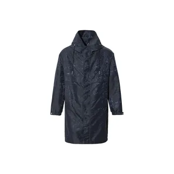 RARE Trench Coats Men Navy Blue