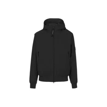 C.P.Company FW23 Pro Tek Hooded Jacket Jackets Coats Men's Black
