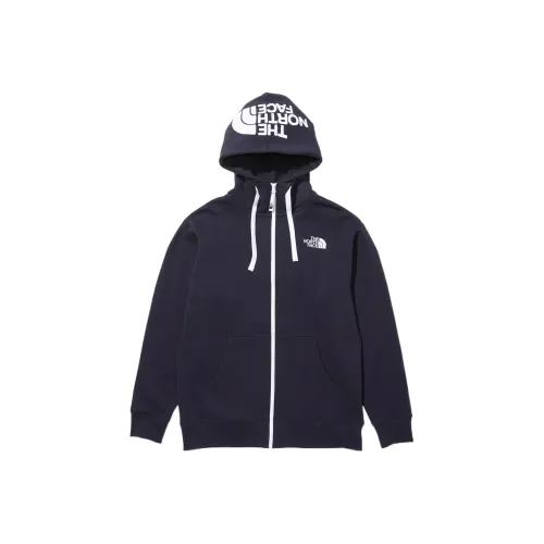 THE NORTH FACE Rearview Full Zip Hoodie Jackets Coats Men's Marine Blue