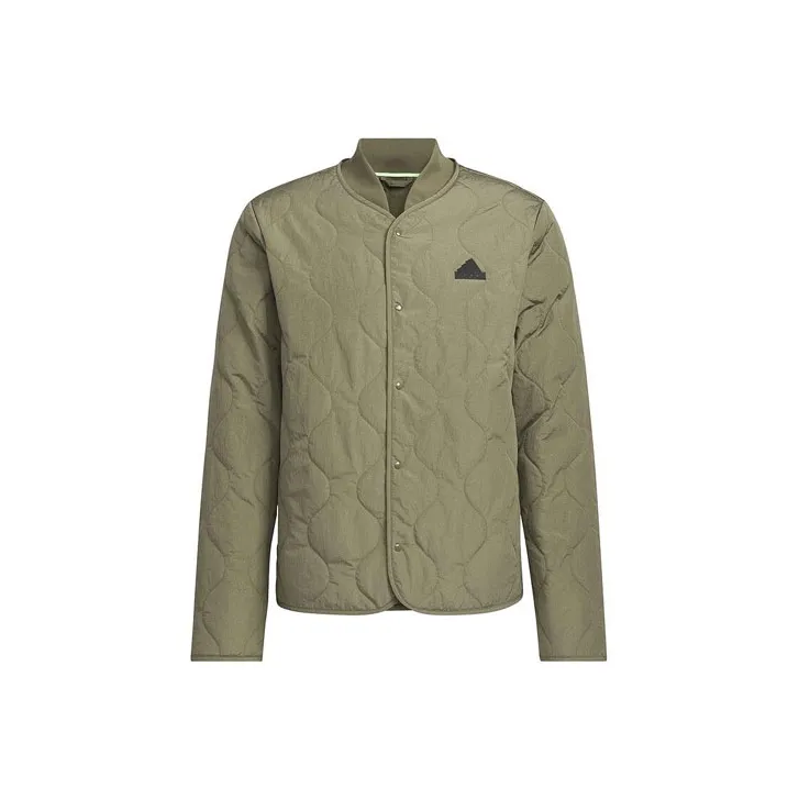 Adidas Puffer Jacket Men's Olive Green-0