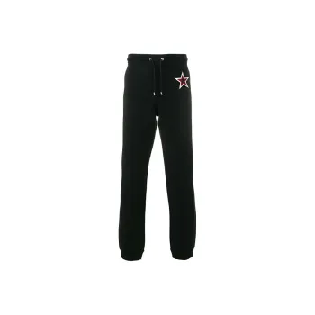 GIVENCHY FW21 Knitted Fabric Sports Sweatpants Men's Black