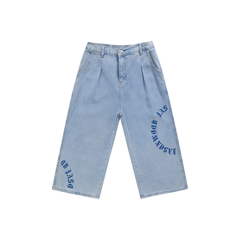 JASONWOOD Cowboy On The Run Jeans Unisex Light Blue-0