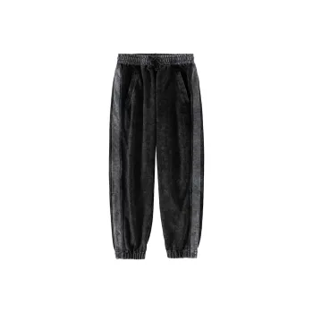 STARTER Knitted Sweatpants Unisex Dark Gray