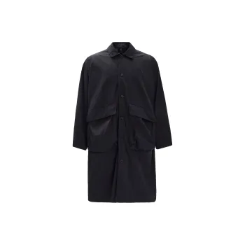 Lululemon Lab Series Trench Coats Men Black