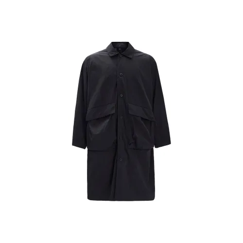 Lululemon Lab Series Trench Coats Men Black