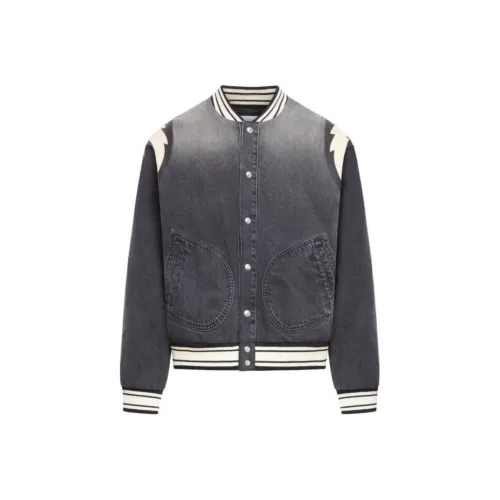 RHUDE Denim Lightning Bomber