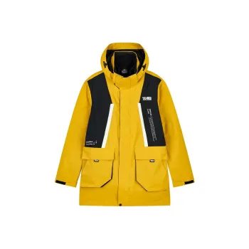 361° Trench Coat Men's Golden Wheat Yellow/Basic Black