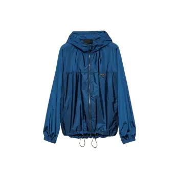 PRADA Triangle Logo Zipped Jacket