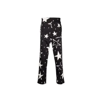 PALM ANGELS Knitted Sweatpants Men Black