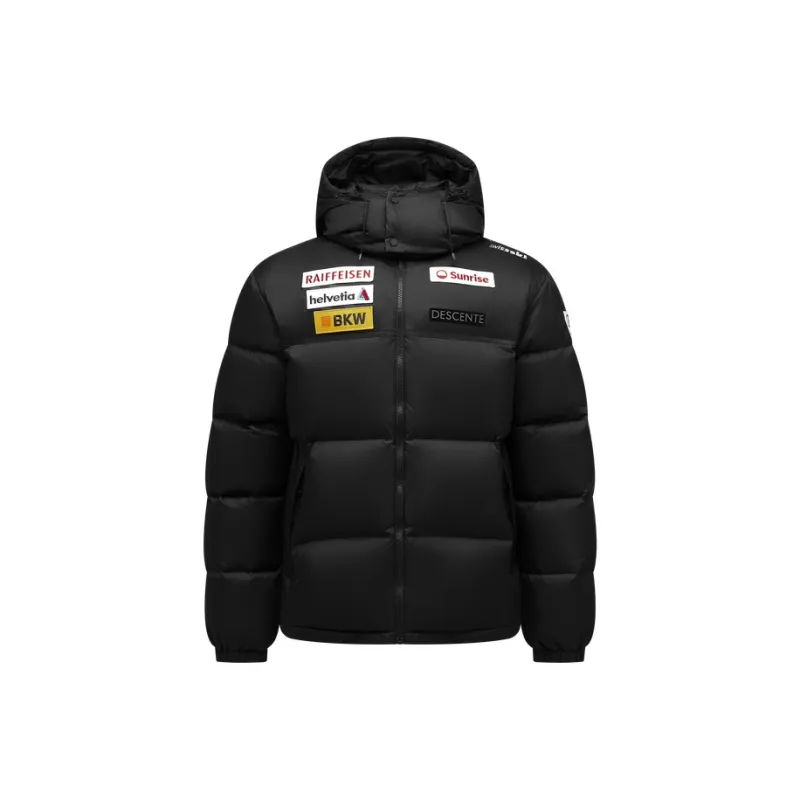 DESCENTE SKI STYLE Hooded Down Jacket Men's-5