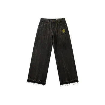 Automobili Lamborghini Jeans Unisex Dirty Black