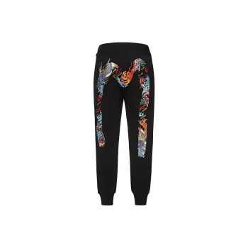 EVISU Jogger Sports Pants Men's Black