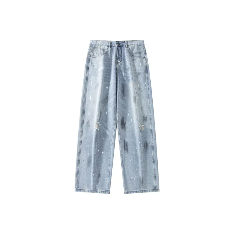 NVRFRGT Jeans Unisex Light Blue-0