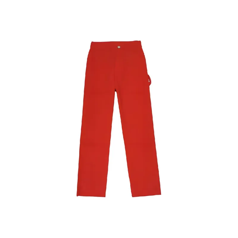 Drew House Smiley Collection Casual Pants Unisex Red Red-0
