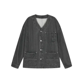 CROQUIS Jackets Men 990 Denim Black