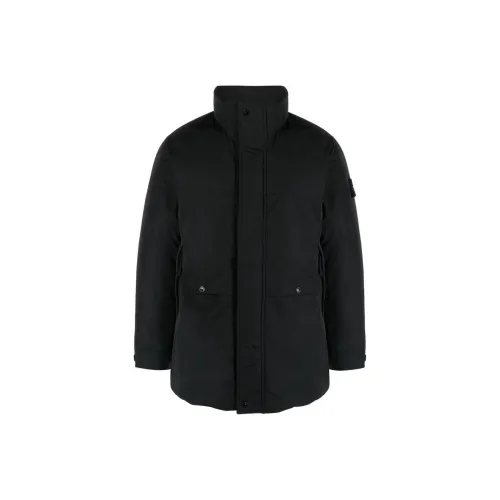 STONE ISLAND Jackets Coats Men's Black