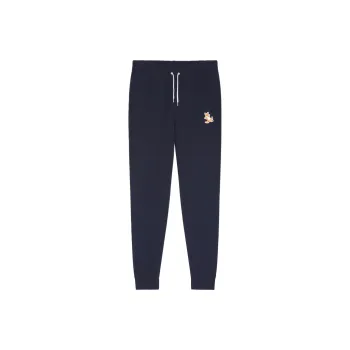 Maison Kitsune Knitted Sweatpants Men Navy Blue