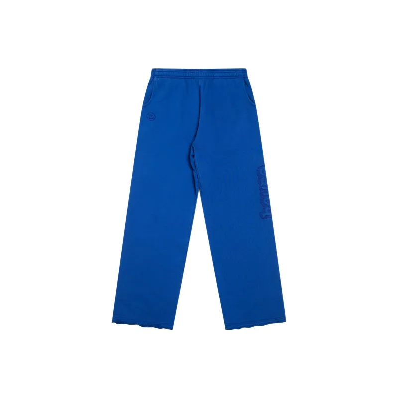 Drew House Smiley Collection Knitted Sweatpants Unisex Ink Blue-0