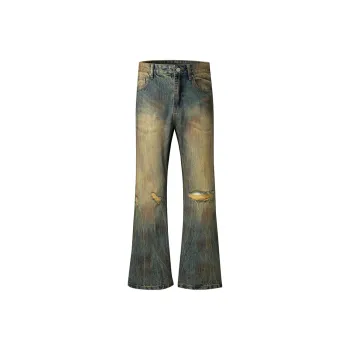 Zanzas Jeans Unisex Yellow Mud
