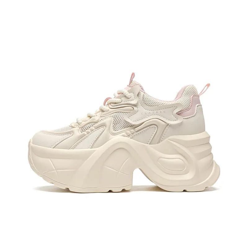 ZHR Little White Bear Abrasion Resistant Coverage Low Top Chunky Sneakers Women's-5