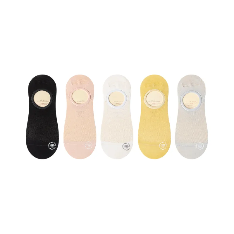 Caramella No Show Socks Women's 5 Pack-6