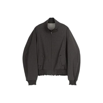 SIMPLE PROJECT Jackets Coats Unisex Black Coffee Plaid