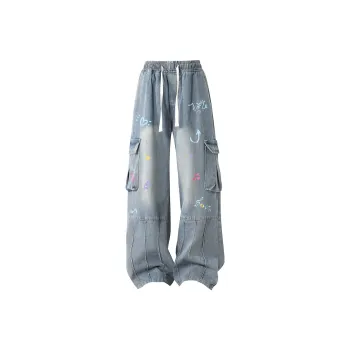 JINBEILE Jeans Unisex