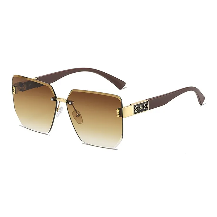 YUZHAOLIN PC Irregular Shape Sunglasses Unisex-4