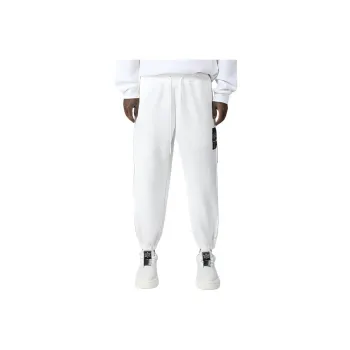 NORVINCY Warm Breathable Elastic Waistband Casual Pants Unisex