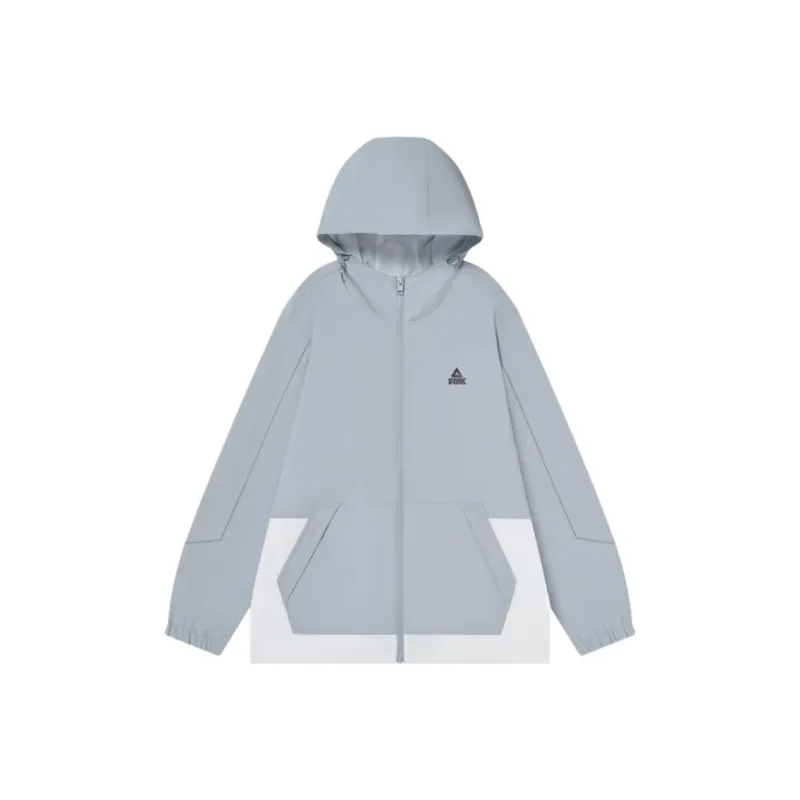 PEAK Trench Coats Men Silver Gray-0