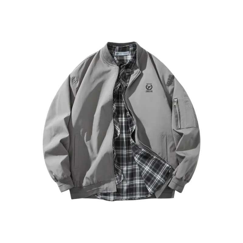 Tre Club Jackets Coats Unisex Gray-0