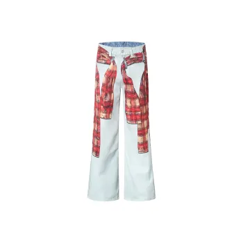 GBXM Jeans Unisex Light Blue