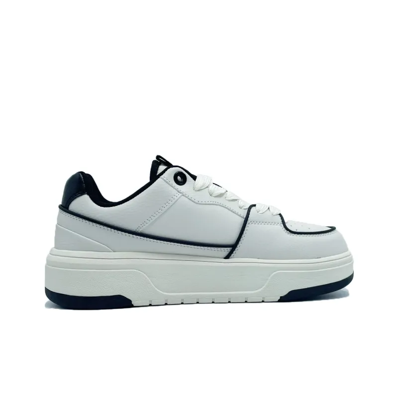 PAIN OR PLEASURE Skateboard Shoes Unisex Black White-2