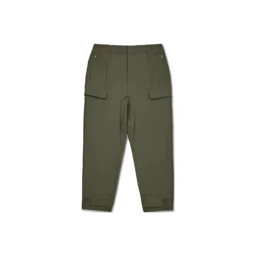 LI NING 1990 Commuter Series Cargo Pants Men Grape Leaf Green