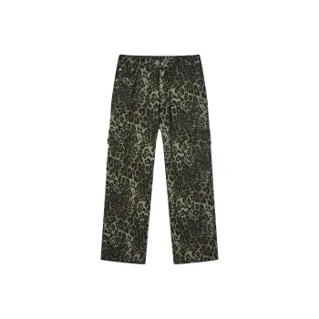 PASET Jeans Unisex Black Green