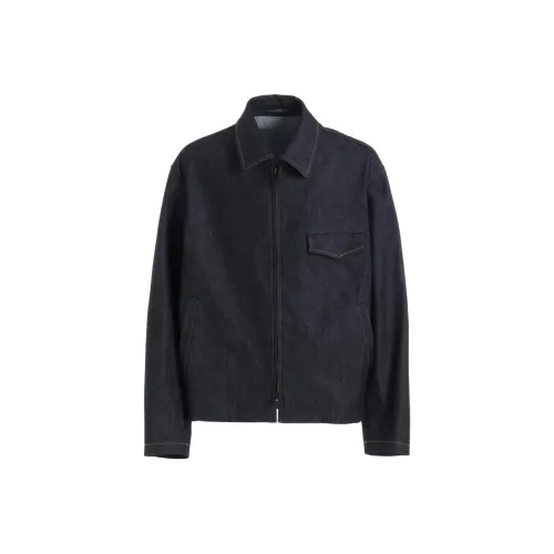Yohji Yamamoto Y's For Men FW24 Jackets & Coats Men's Blue