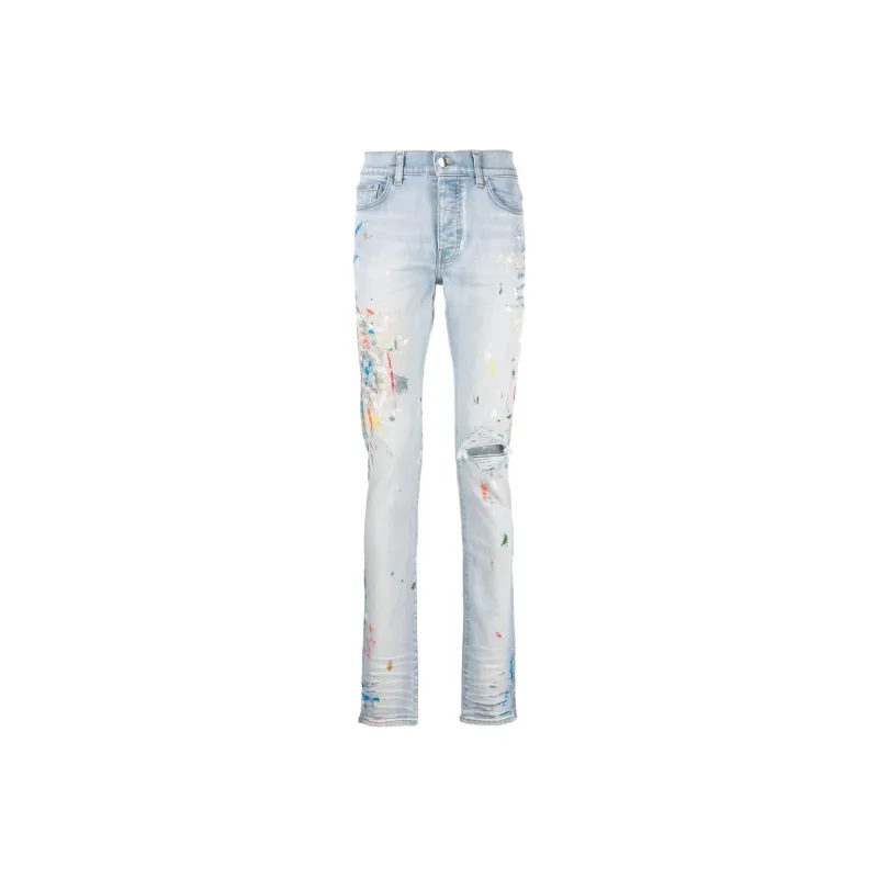 AMIRI SS23 Jeans Men Light Blue-0