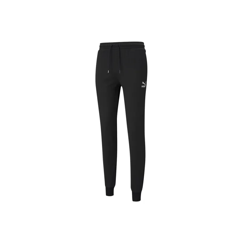 PUMA Patch Padded Hoodie Knitted Sweatpants Men Black-0