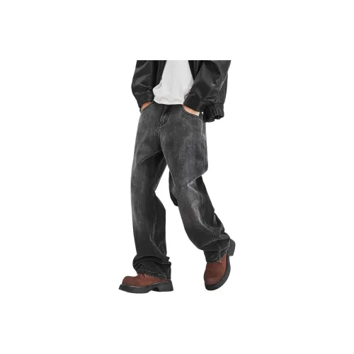 ALL IN Jeans Men Dark Black
