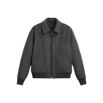 ZARA Puffer Jackets Men Gray