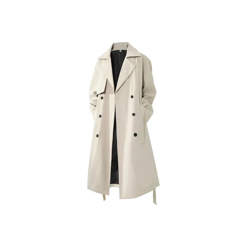 LOOX! Trench Coats Unisex-4