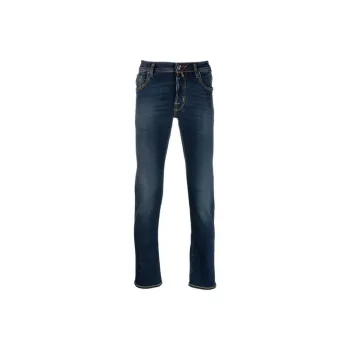 JACOB COHEN Skinny leg Logo patch Jeans