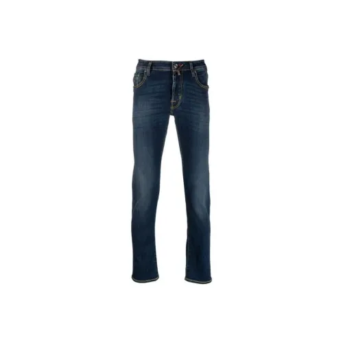 JACOB COHEN Skinny leg Logo patch Jeans