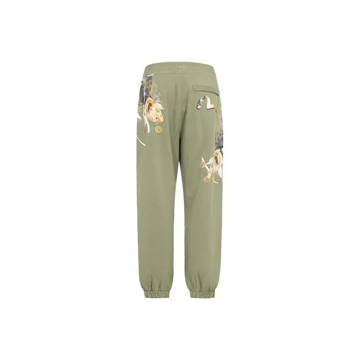 EVISU Knitted Sweatpants Men-0