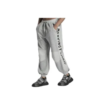 NORVINCY Ribbed Multicolor Knitted Sweatpants Unisex