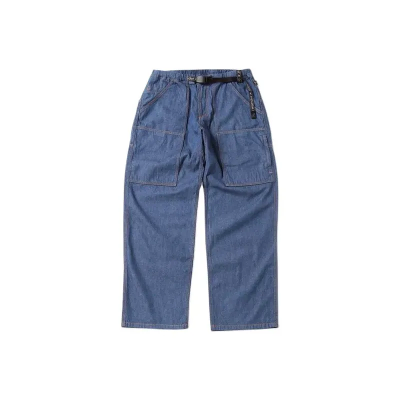 Gramicci X And Wander Jeans Unisex Blue-0