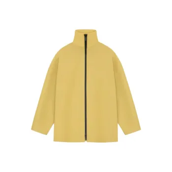 Fear Of God SS24 Season 8 Collection Rubberized High Neck Jacket Jackets & Coats Unisex Tuscany/Tuscan
